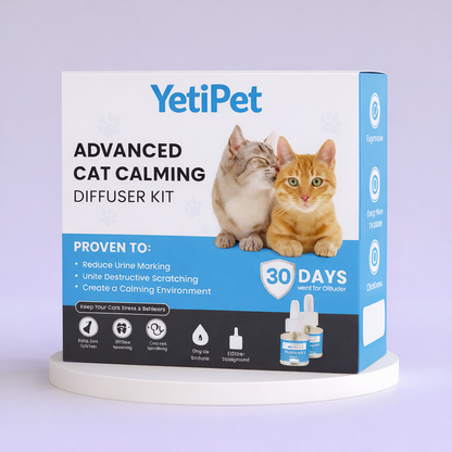 YetiPet™ - Cat Calming Diffuser | Dual-Pheromone Formula